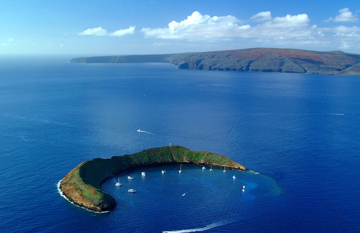 Conheça Molokoni, o incrível vulcão submerso localizado no Havaí